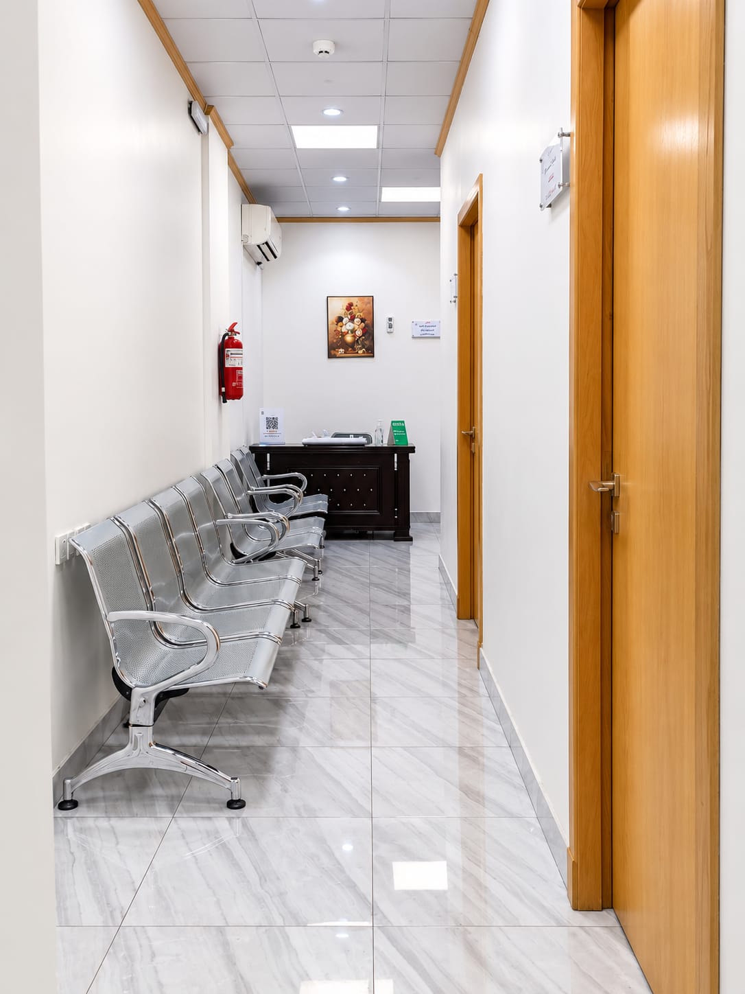 المساحات الداخلية في المجمع